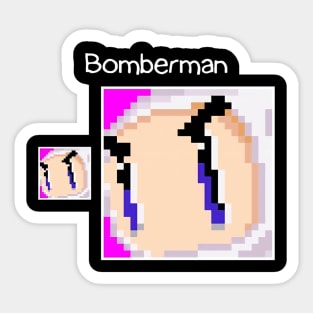 bomberman pixel Sticker